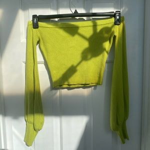 Off the shoulder top